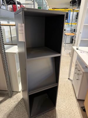 LISTA OFFICE LO Prospekt Ständer, grau, Ausstellungsmodell