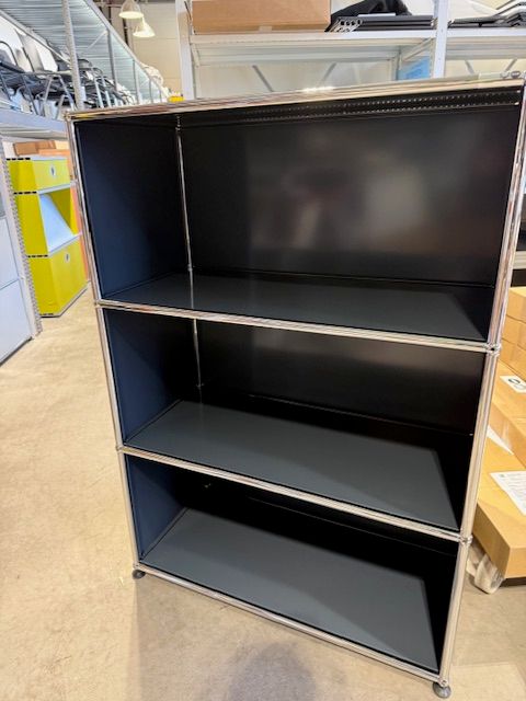 USM HALLER Regal, anthrazit, gebraucht