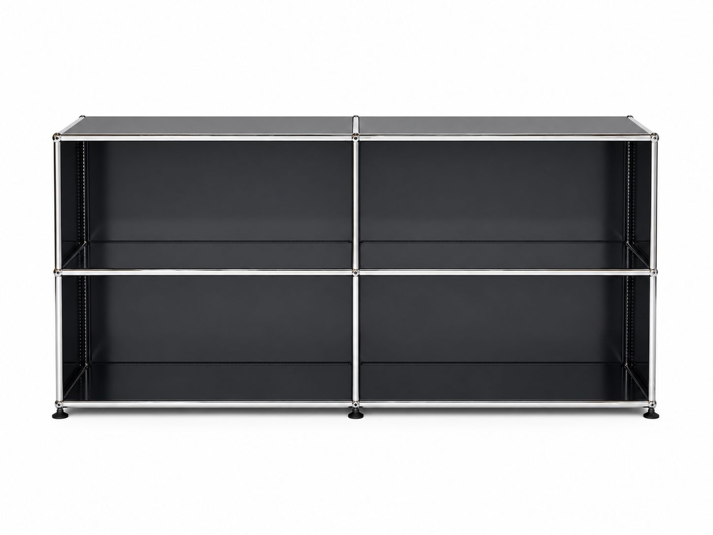 USM HALLER Sideboard, schwarz, neu
