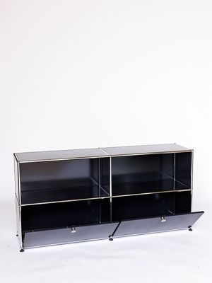 USM Sideboard, graphitschwarz, neu