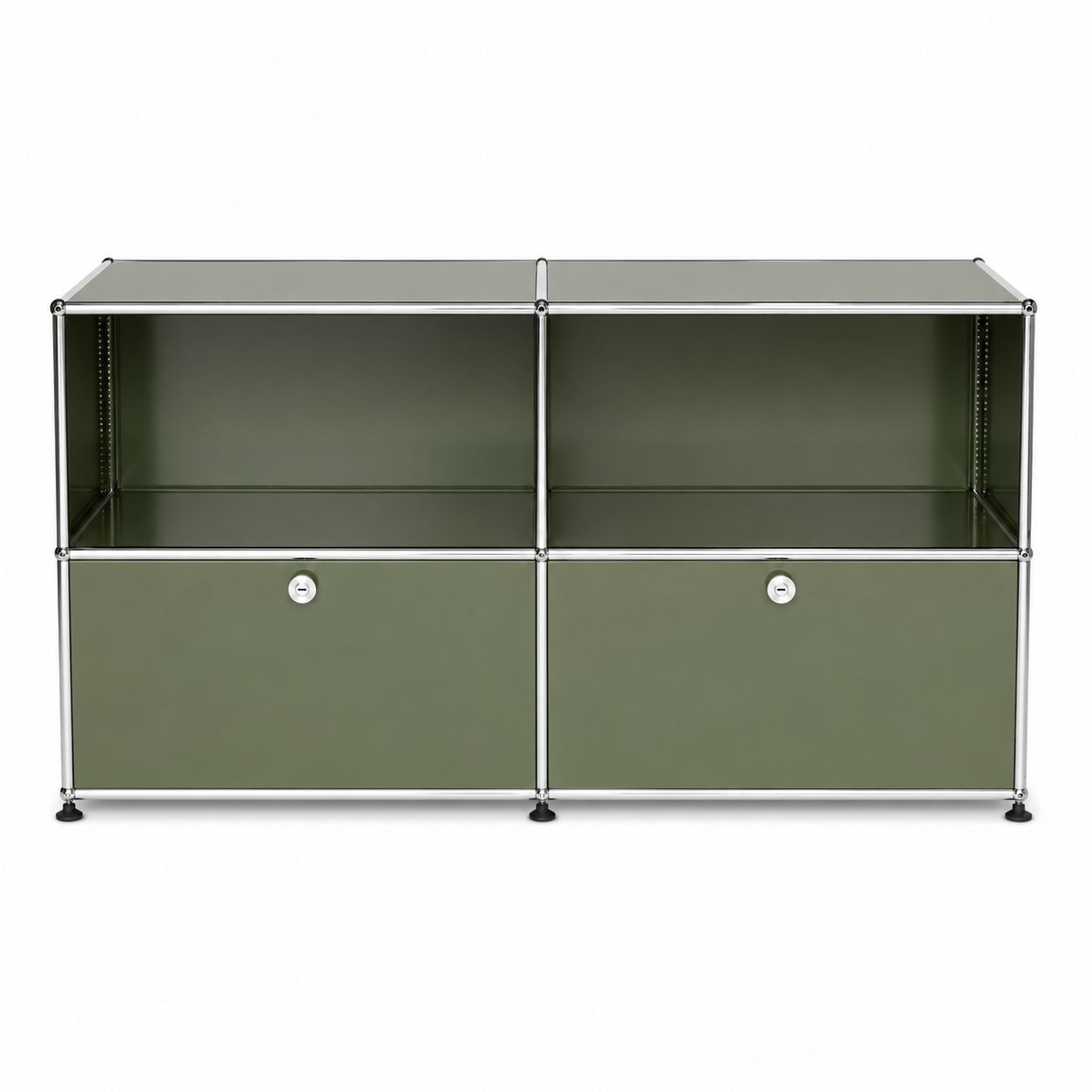 USM HALLER Sideboard, olivgrün, neu