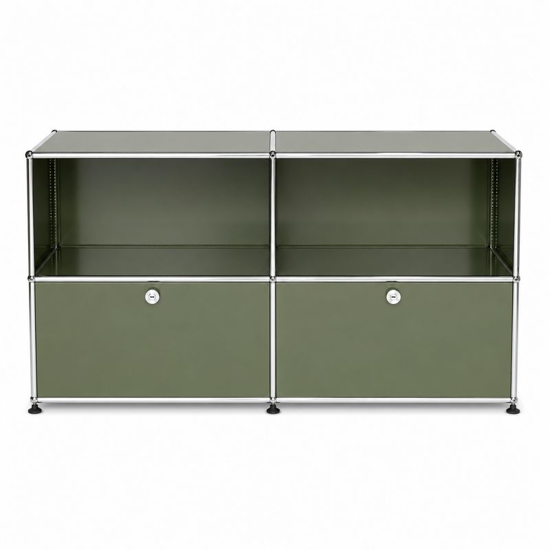 USM HALLER Sideboard, olivgrün, neu USM HALLER Sideboard, olivgrün, neu