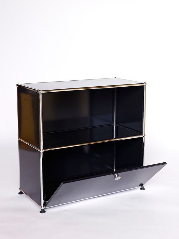 USM Haller Sideboard, graphitschwarz, neu