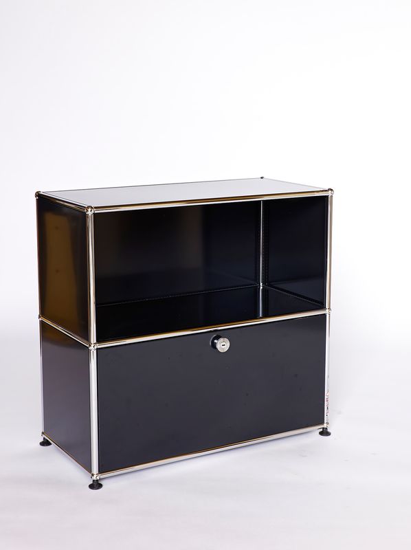 USM Haller Sideboard, graphitschwarz, neu