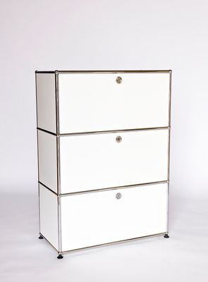 USM Regal, reinweiss, Ausstellungsmodell