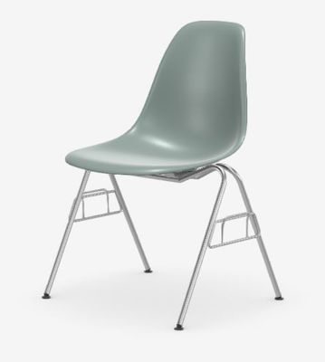 VITRA Plastic Side Chair DSS N, grau, gebraucht VITRA Plastic Side Chair DSS N, grau, gebraucht