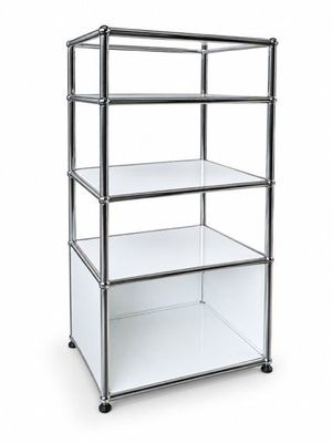 USM Regal, weiss, Ausstellungsmodell