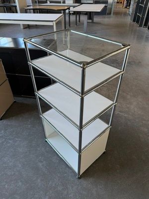 USM Regal, weiss, Ausstellungsmodell