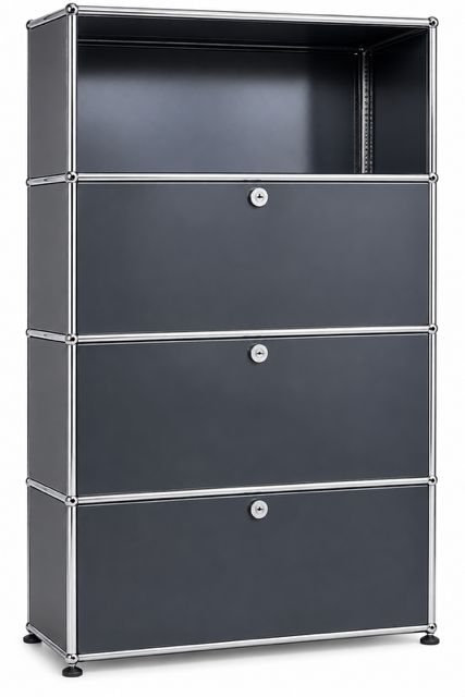 USM Regal, schwarz, alte Generation, gebraucht USM Regal, schwarz, alte Generation, gebraucht