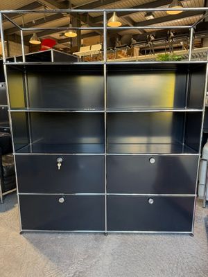 USM Regal, schwarz, gebraucht