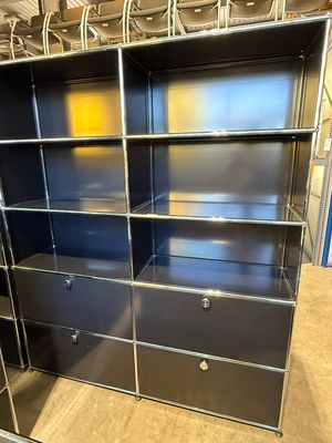 USM Regal, schwarz, gebraucht