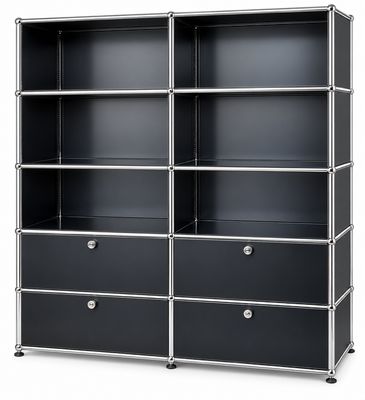 USM Regal, schwarz, gebraucht