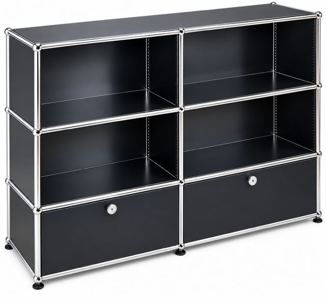 USM Regal, schwarz, gebraucht USM Regal, schwarz, gebraucht