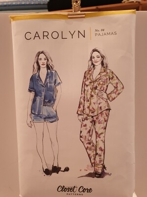 Sewing Pattern Carolyn Pyjamas