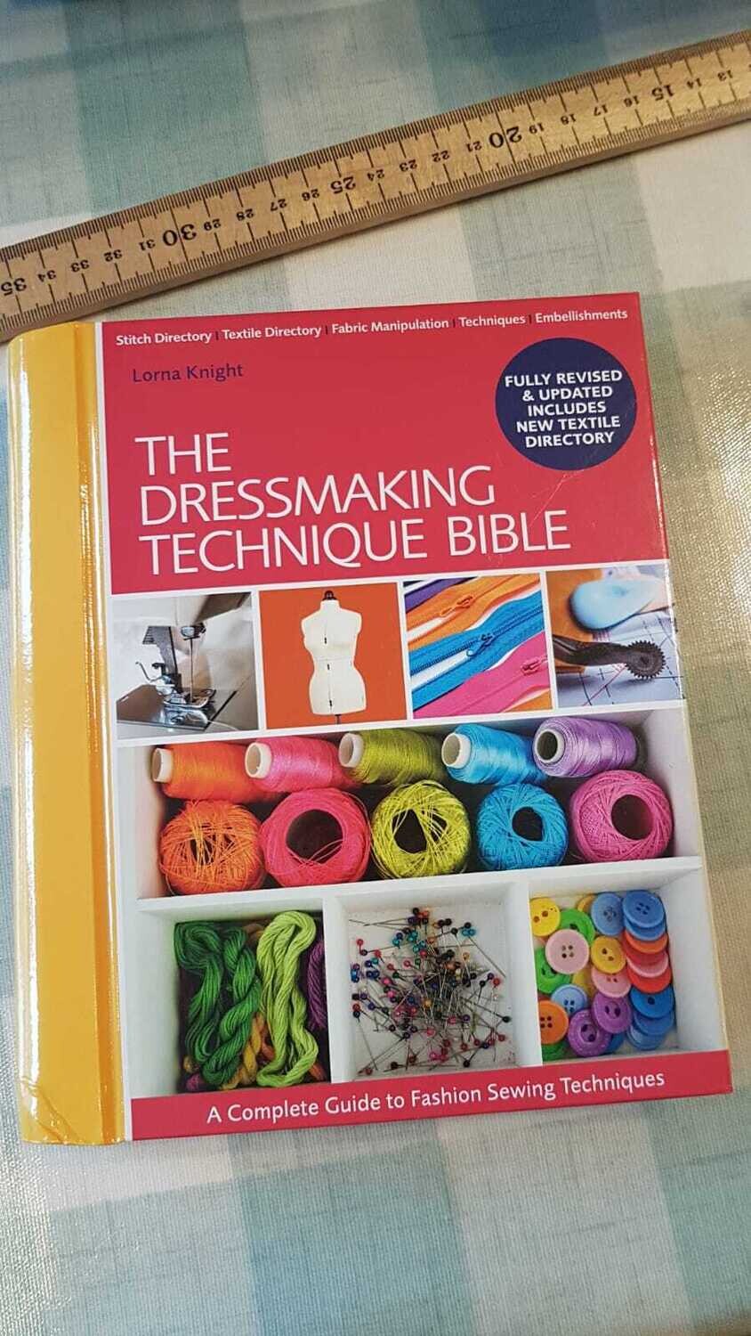 Sewing Book:  The Dressmakers Technique Bible