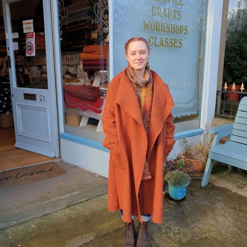 2 day Sewing Workshop make the Bianca Wrap Coat  1st & 2nd February  2025