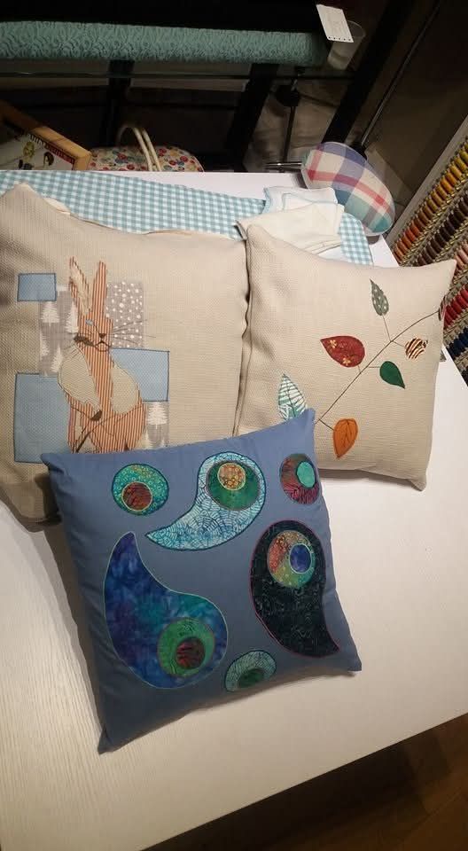 Sewing Workshop Applique cushion Sewing Workshop Applique cushion