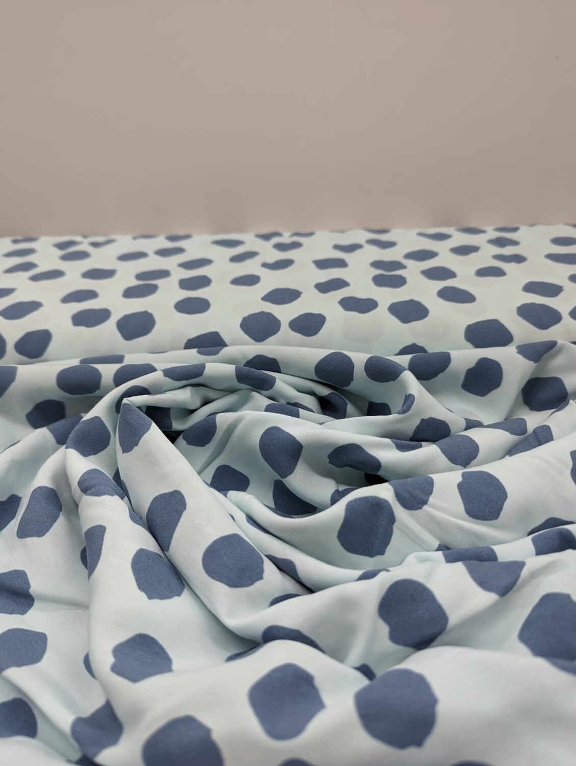 Viscose Dab spot design Dress fabric Viscose Dab spot design Dress fabric
