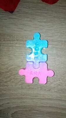 Jabones puzzle para bodas