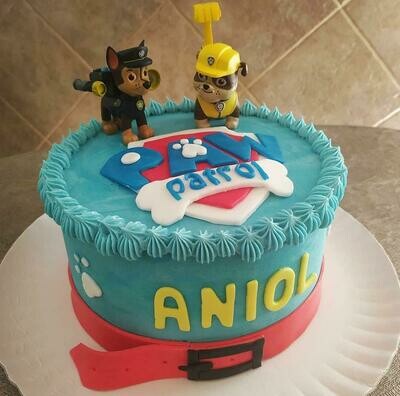 Tarta "Patrulla canina"