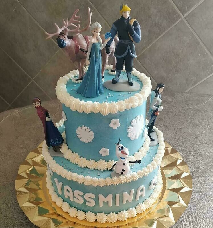 Tarta "Frozen"