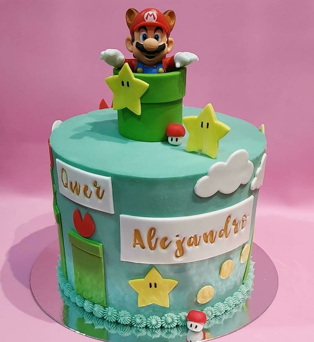 Tarta "Mario Bros"