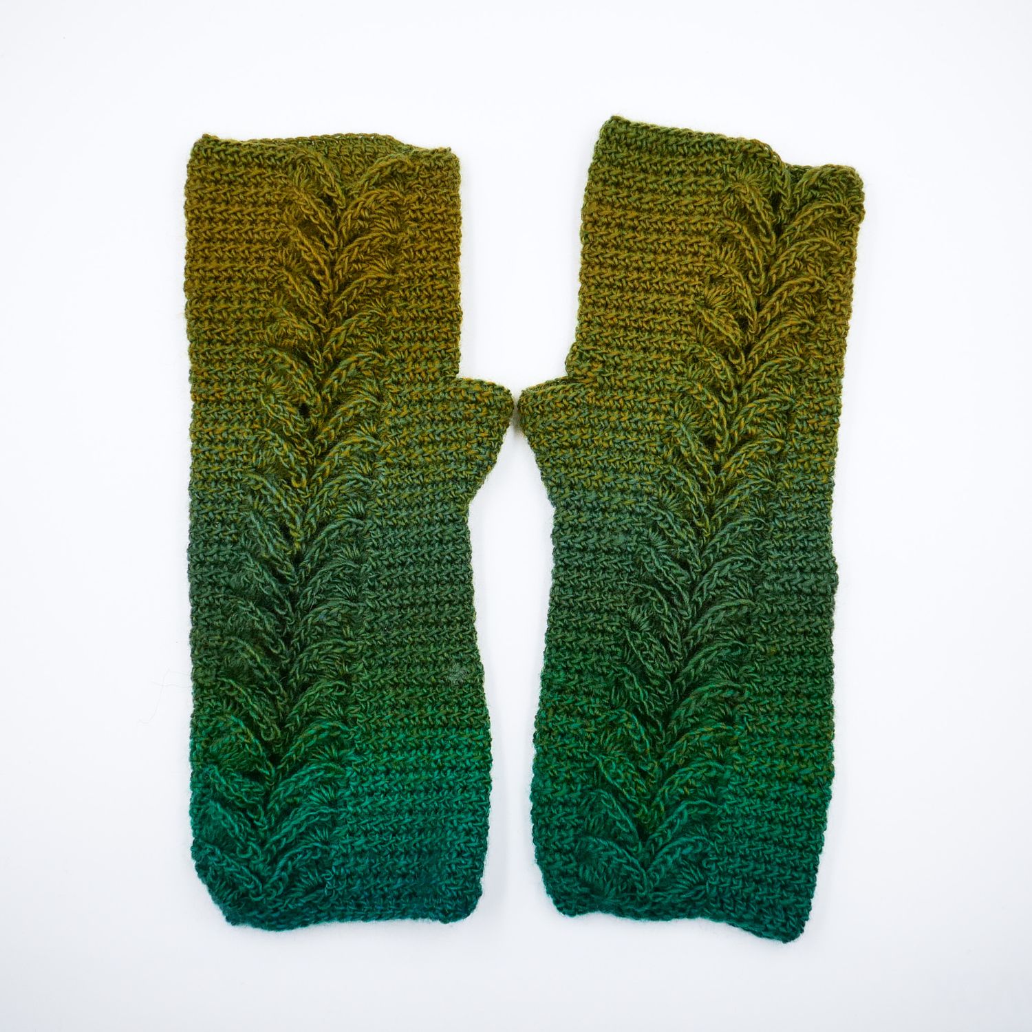 Mitaine courte verte