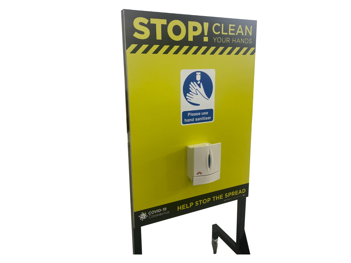 Mobile Hand Sanitiser Station