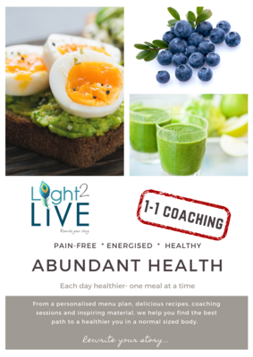 Abundant Health 1 - 1 coaching program