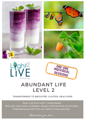 ABUNDANT LIFE (Level II) Individual sessions