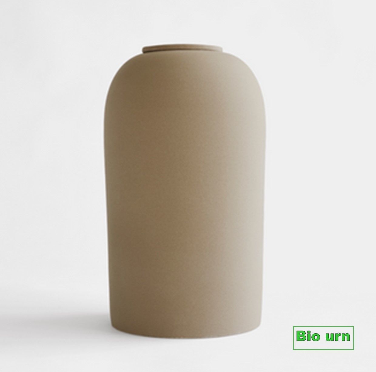 Biologische urn model PELION  zandkleurig  - E-414-L