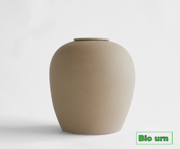 Biologische urn model VERNO zandkleur - E414-L