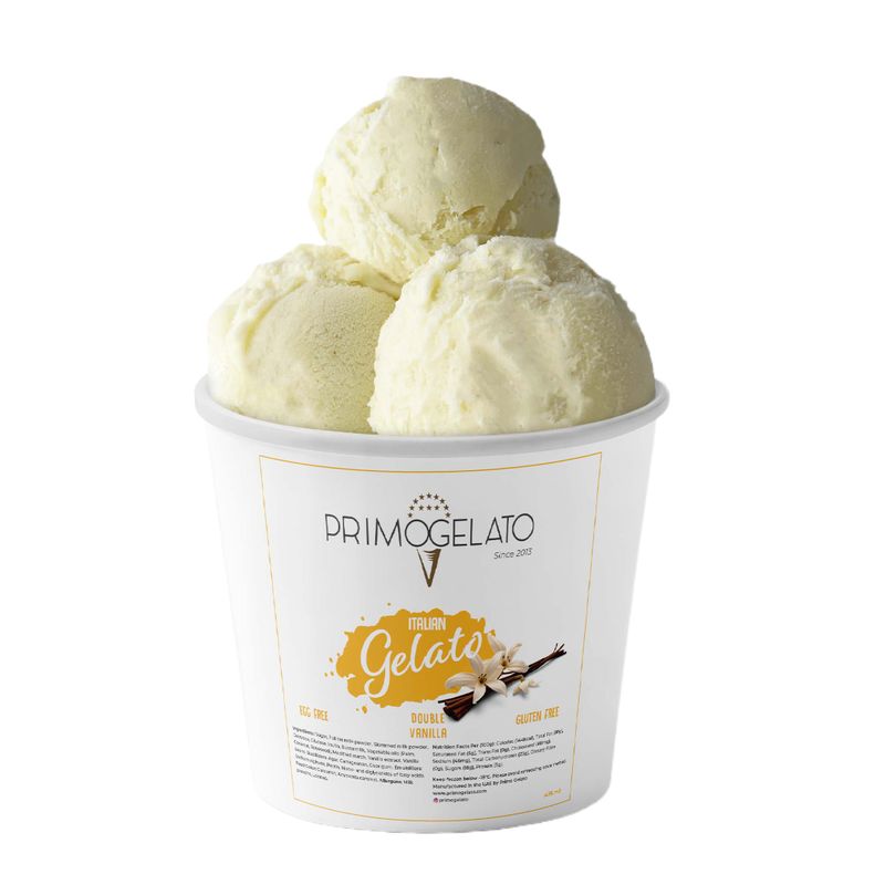 Double Vanilla Gelato 475ml