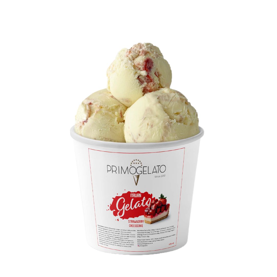 Strawberry Cheesecake Gelato 475ml