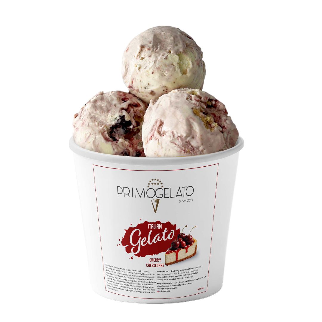 Cherry Cheesecake Gelato 475ml