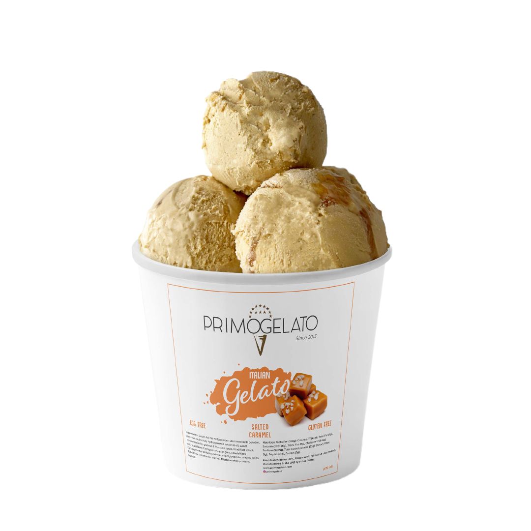 Salted Caramel Gelato 475ml
