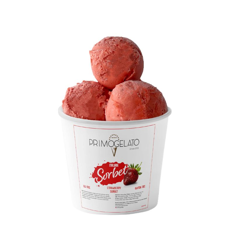 Strawberry Sorbet 475ml