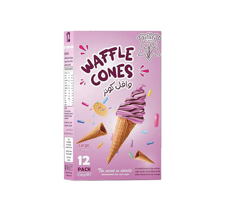 Waffle Cones 12pcs