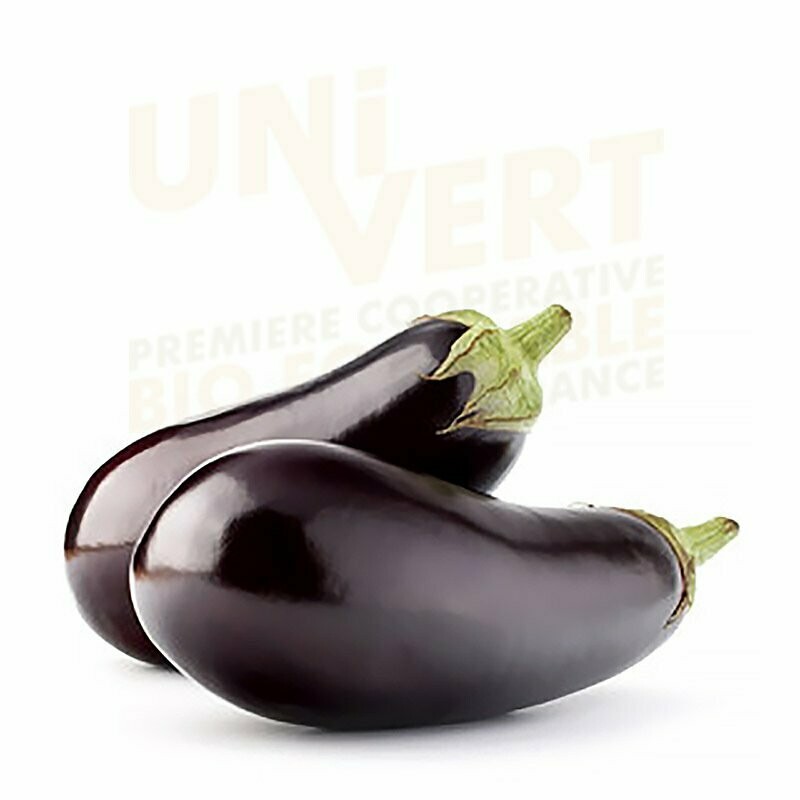 Aubergine Ovale Noire BIO - 1 KG