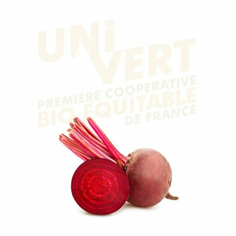 Betterave rouge crue ronde BIO 500 Gr