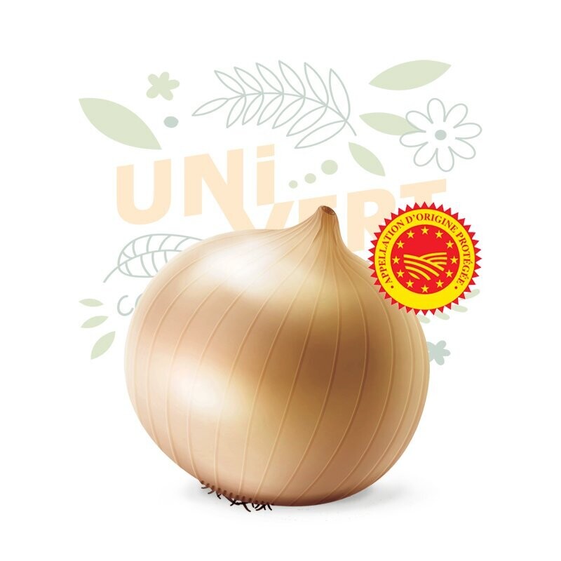 Oignon doux  des Cévennes BIO - 1KG