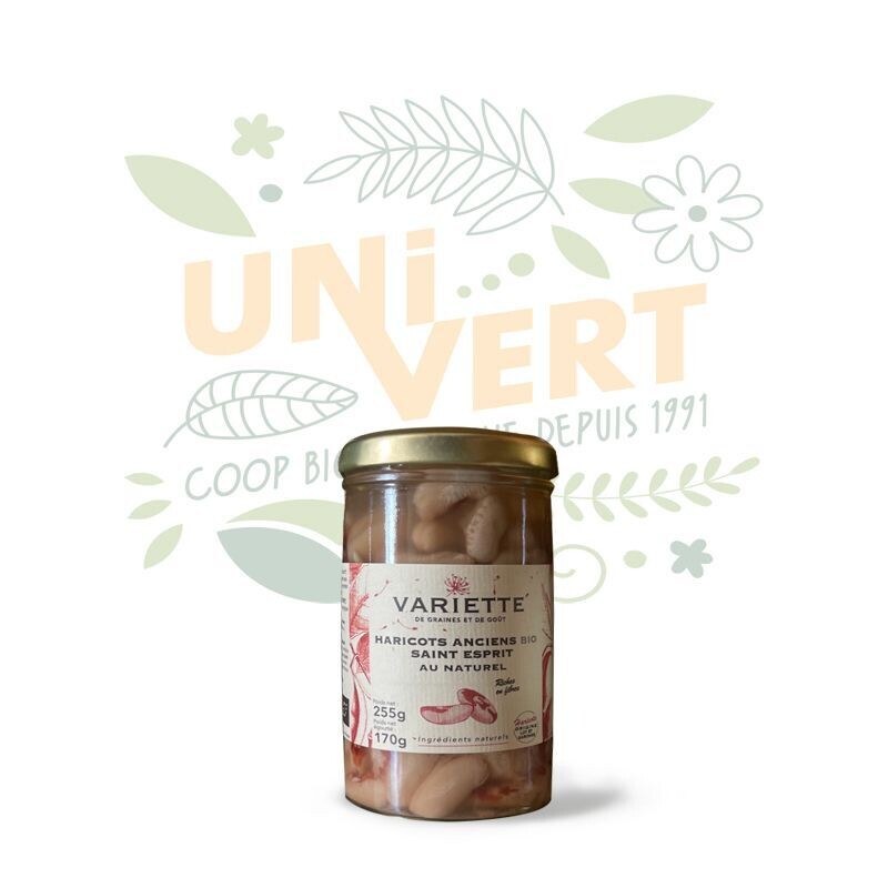 Haricots blancs BIO - Le pot de 255 gr