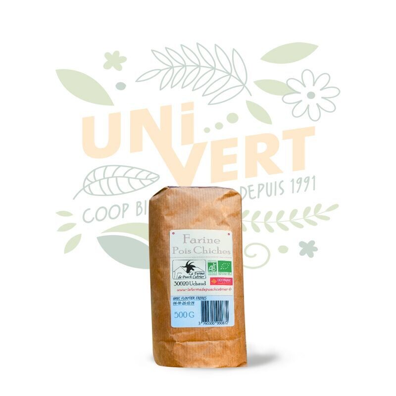 Farine de pois chiches BIO - 500 gr