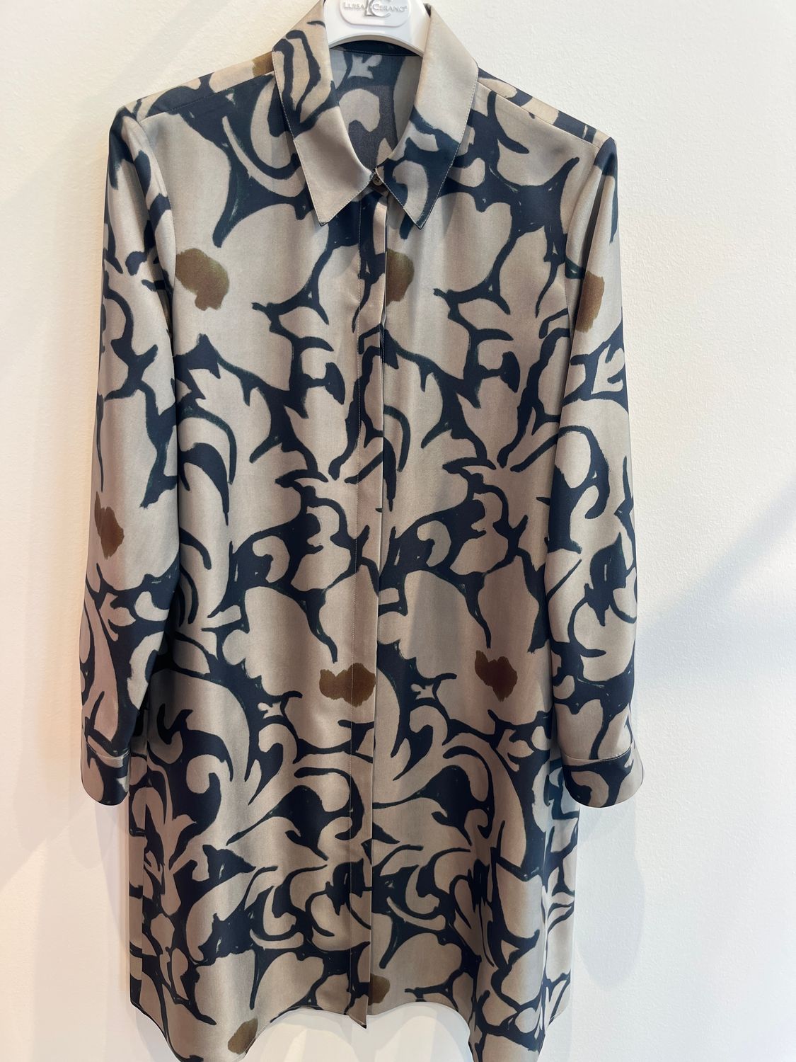 NIEUW ZIJDEN KLEED LUISA CERANO