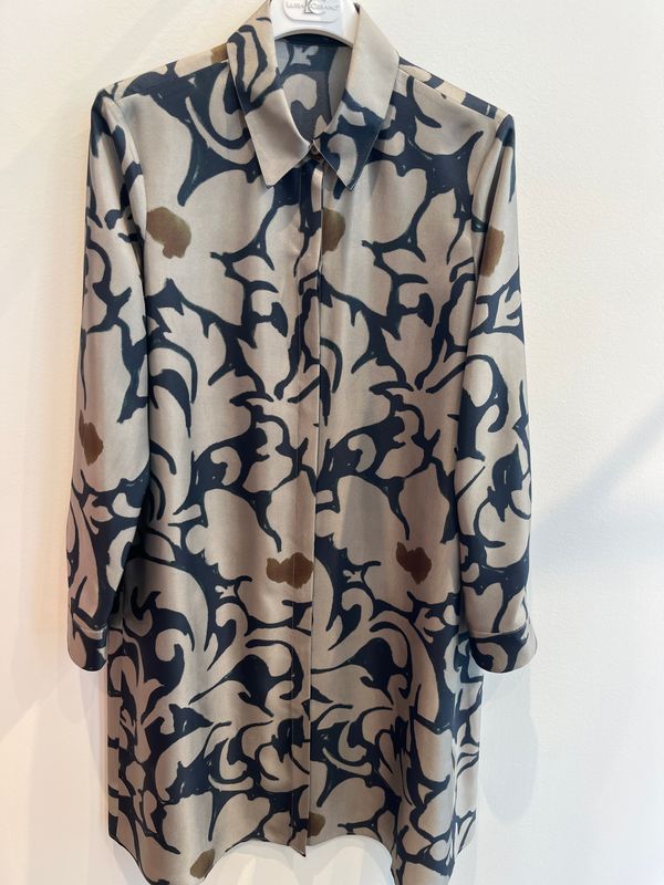 NIEUW ZIJDEN KLEED LUISA CERANO