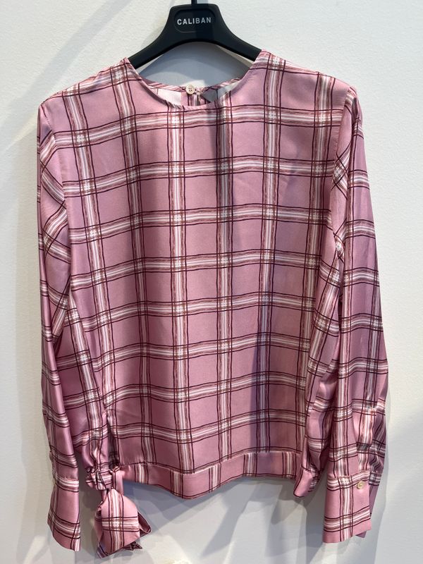 NIEUW ZIJDEN BLOUSE CALIBAN