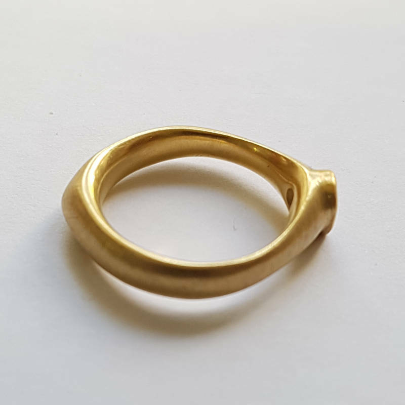 Ring in Gold (750) mit Saphir Ring in Gold (750) mit Saphir
