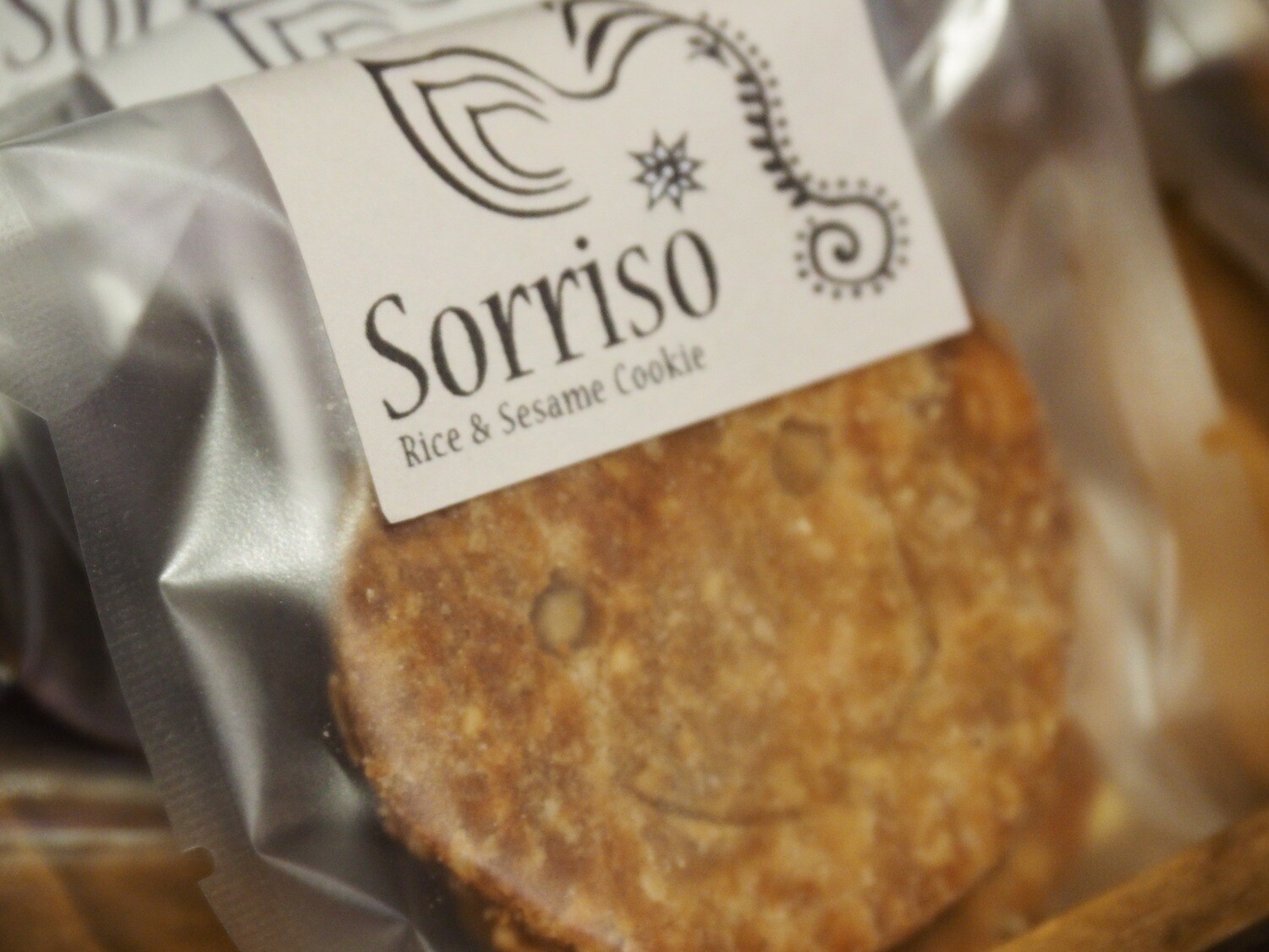 Sorriso- Rice &amp; Sesame Cookie