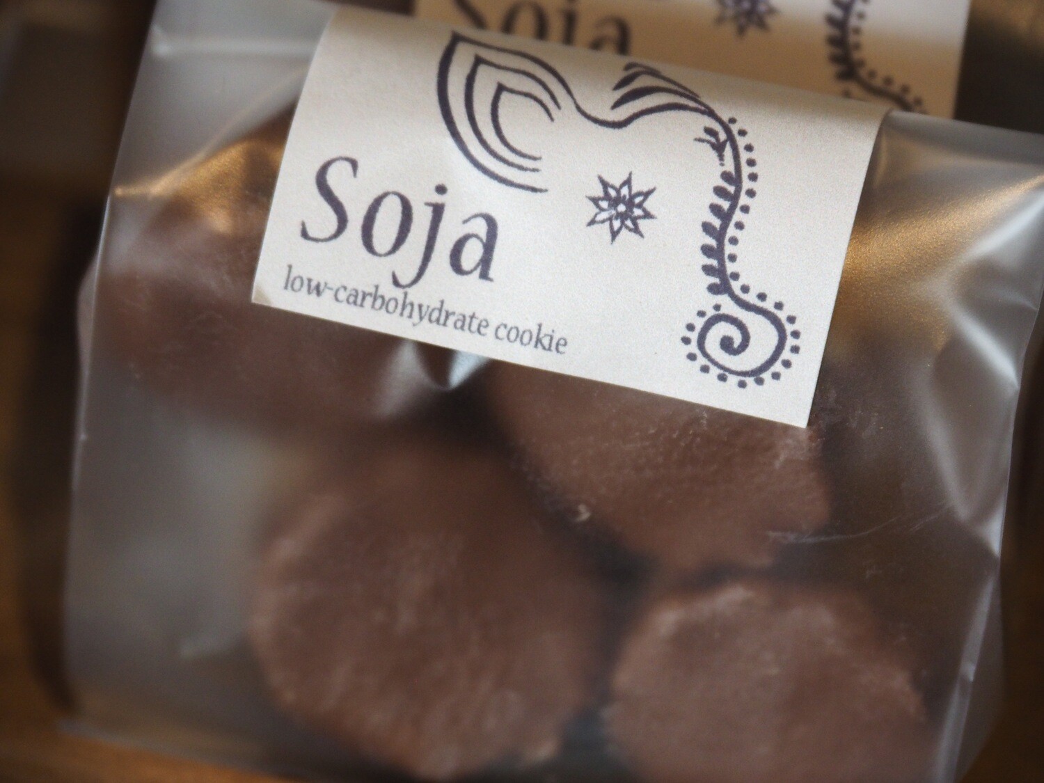 Soja-low-carbohydrate cookie
