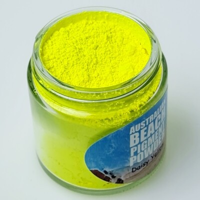 Daisy Yellow Pigment Powder